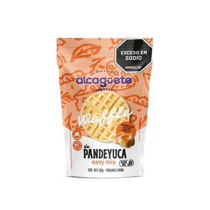 Premezcla Waffles Pandeyuca con Queso incluido 300g