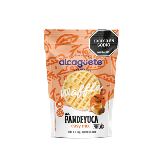 Premezcla Waffles Pandeyuca con Queso incluido 300g