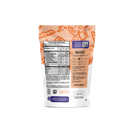 Premezcla Waffles Pandeyuca con Queso incluido 300g