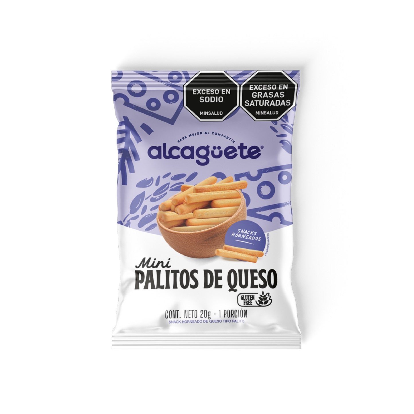 6 Pack Mini Palitos de Queso Alcaguete x 120g