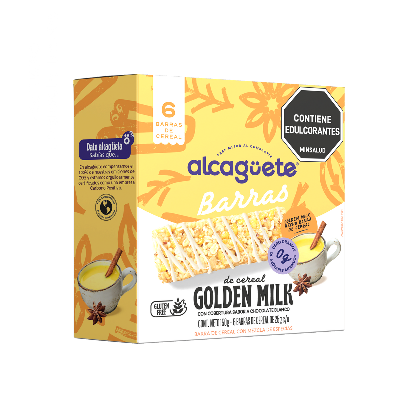 6 pack Barra Golden Milk  150g