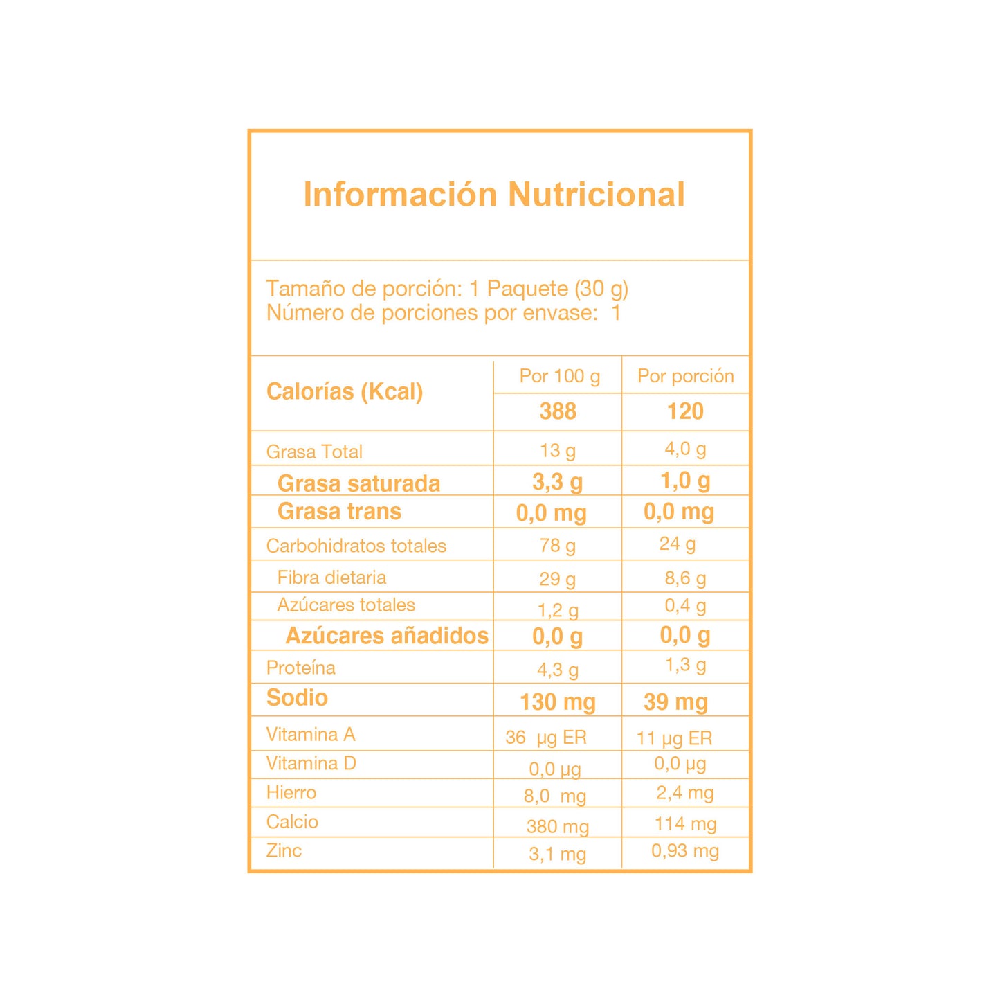 5 Pack Galleta de Avena y Chia Alcaguete