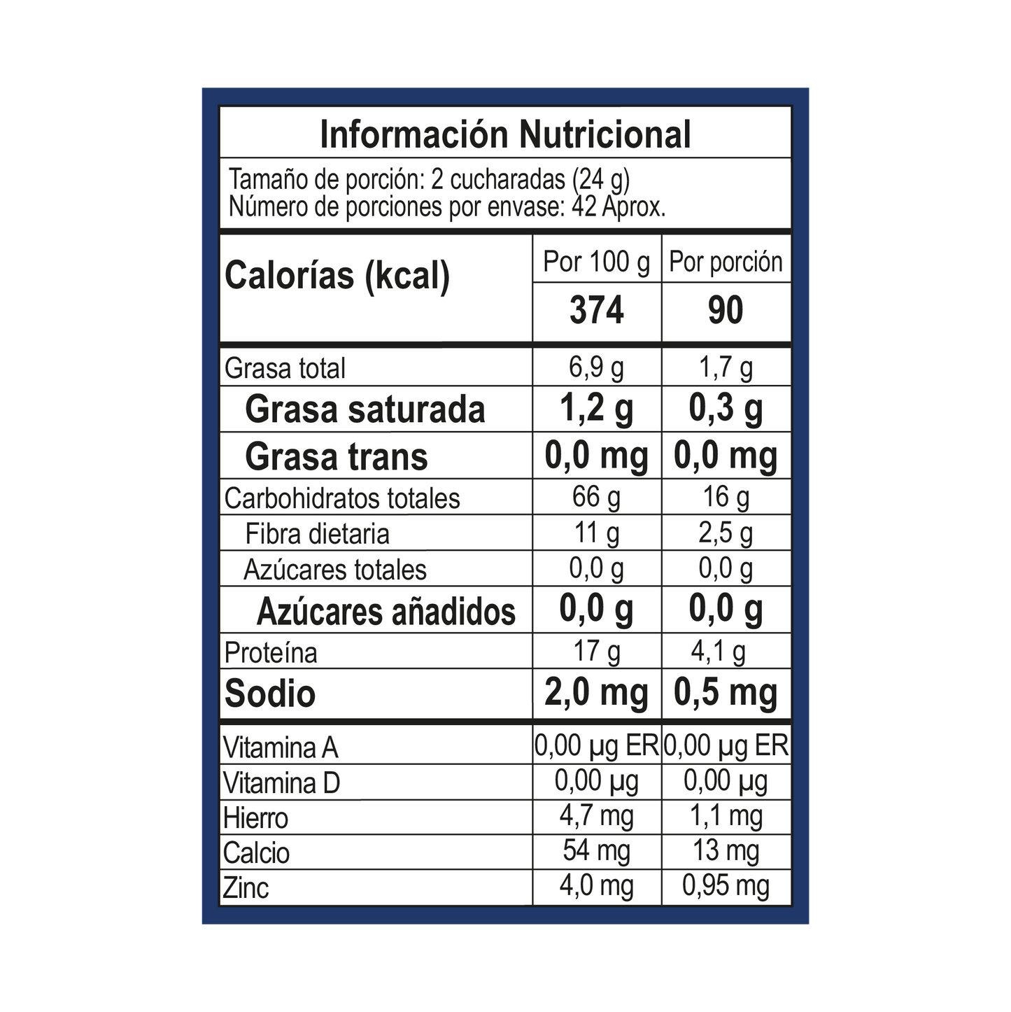 Avena Sin Gluten 1000gr