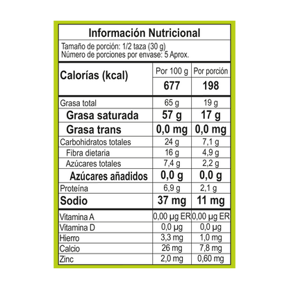 Hojuela de Coco Orgánico 500 Grm