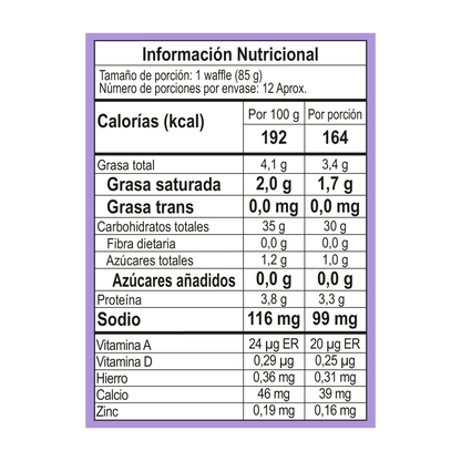 Premezcla Waffles Pandeyuca 400g